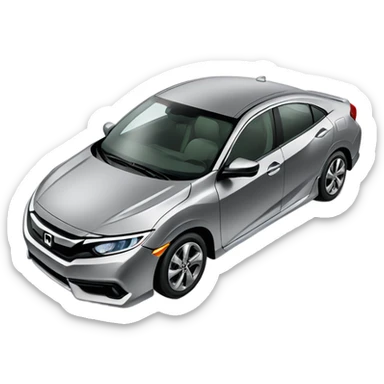 honda civic  sticker