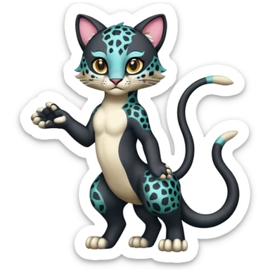 Clawitzer-Amoongus-Liepard-fusion (full body) sticker