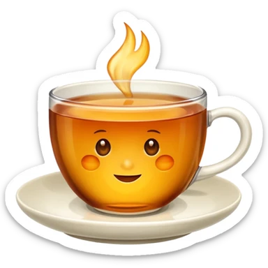 Tea is turkey sticker