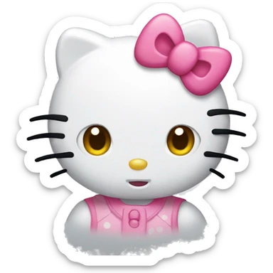 hello kitty  sticker