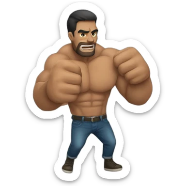 knuckle dragger sticker