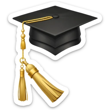 Graduation Cap sticker