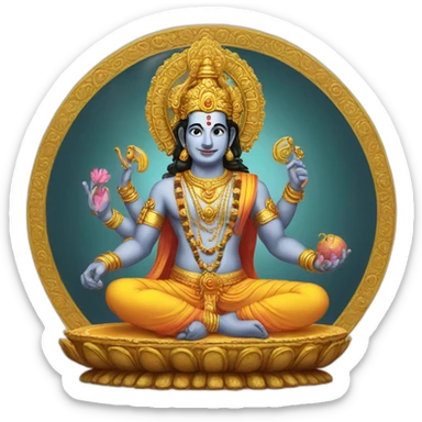 vishnu sticker