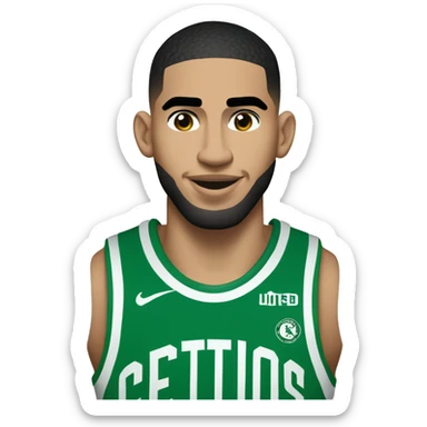 Jayson tatum Celtics 0 sticker