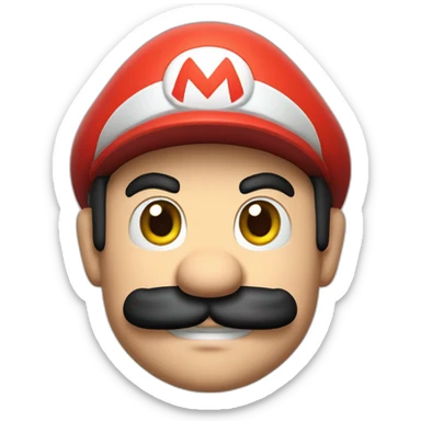 Mario version dictateur sticker