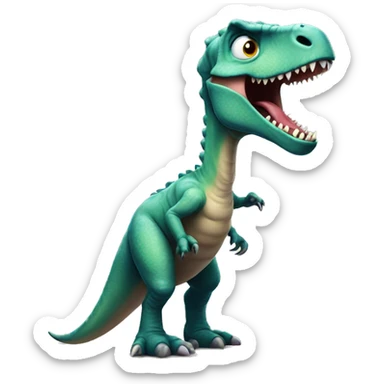 Tyrant dinosaur sticker