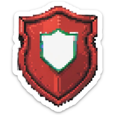 YouTube Premium member badge with red shield and white play button sticker