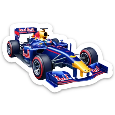 Red bull f1 arabası sticker