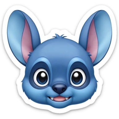 Stitch from lilo and stitch sticker
