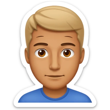 un emoji de monsieur je sais tout sticker