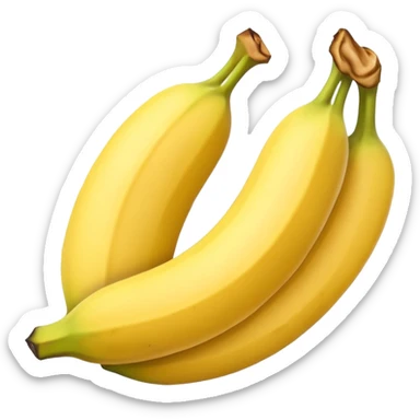 Banana-chicken sticker