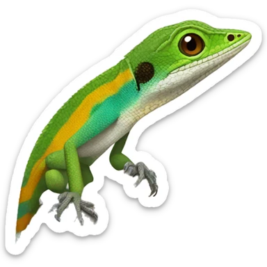 Barred Anole   sticker