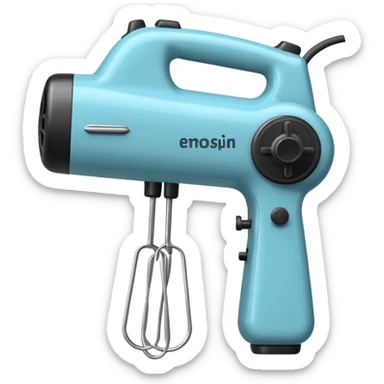 hand mixer sticker
