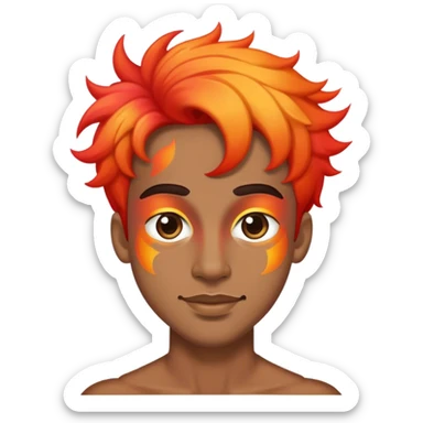 Flamboyant guy  sticker