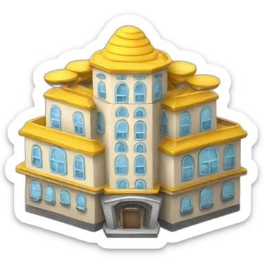Five stars beehive hotel sticker