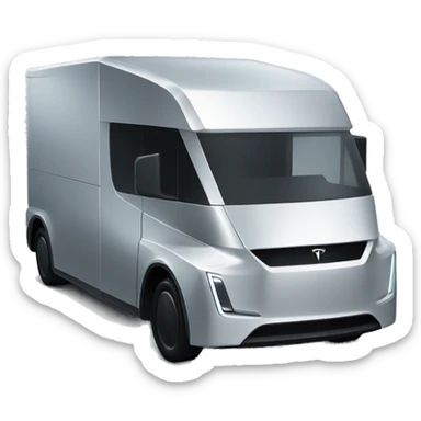 Tesla cyber truck  sticker