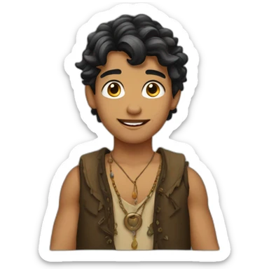 Gypsy boy sticker