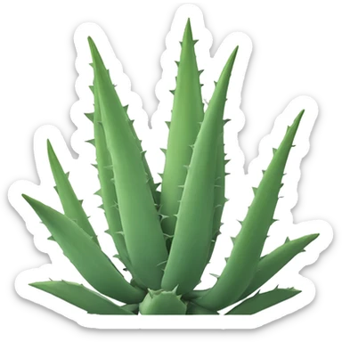 Agave with stock sticker