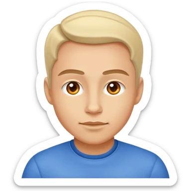 confident nonchalant character with alpha energy and effortless charm, exuding rizz sticker