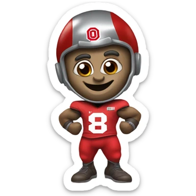 Brutus Buckeye sticker