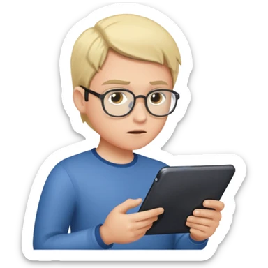 A person undertaking a manual review or triaging of the inputs of events sticker