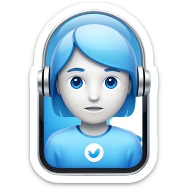 about/ information sticker