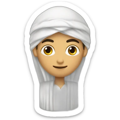 Cristiano Ronaldo wearing an arabic Kandura sticker