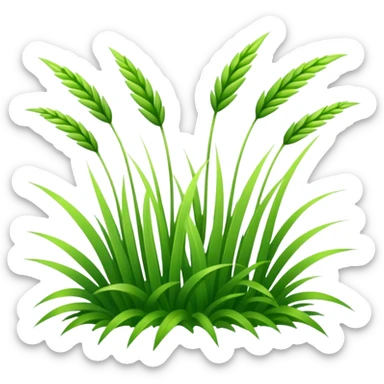 GRASS BLADES sticker
