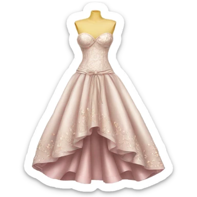 luxury dress sticker