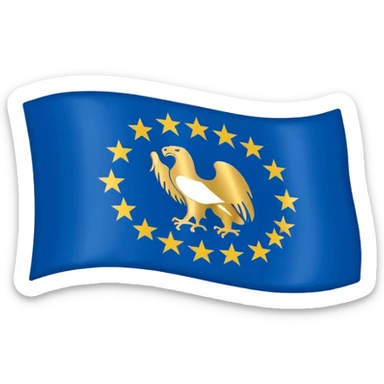 Flag of a country called Kosovo sticker
