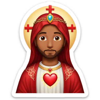 sagrado corazón de Jesús  sticker