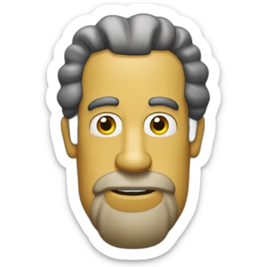 homer simsone sticker