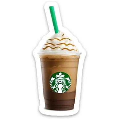 Starbucks Frappuccino sticker