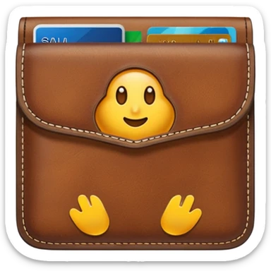 Wallet sticker