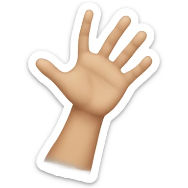 Amor en las manos  sticker