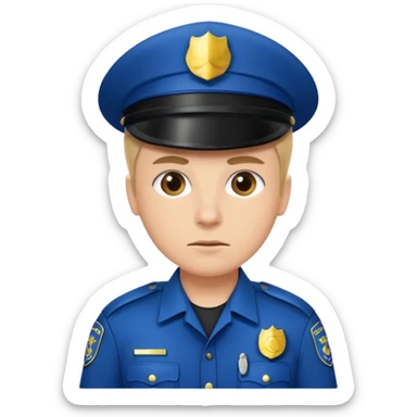 Police sticker