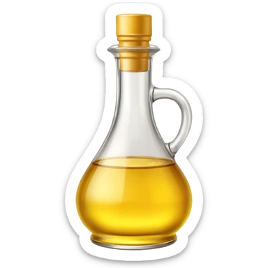 cooking oil sticker