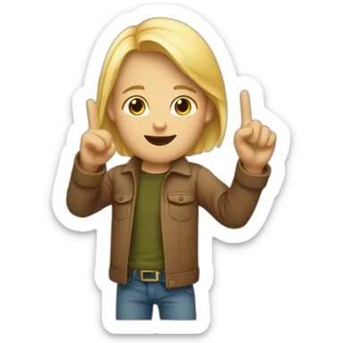 what-she-said“-pointing-finger-gesture-white-blonde-man  Download emoji sticker