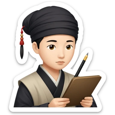 Calligrapher sticker