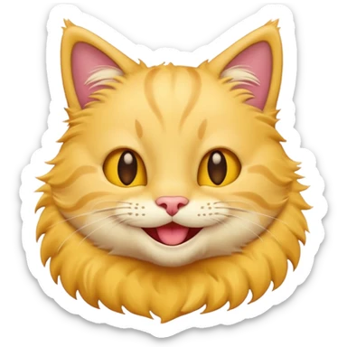 Emoji Cat pero primero busca en Youtube emoji cat sticker