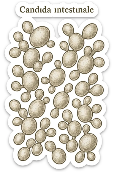 CANDIDA INTESTINALE sticker