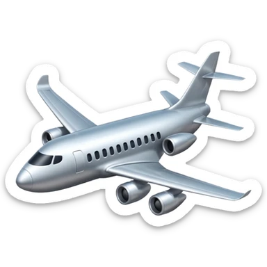 Airplane sticker