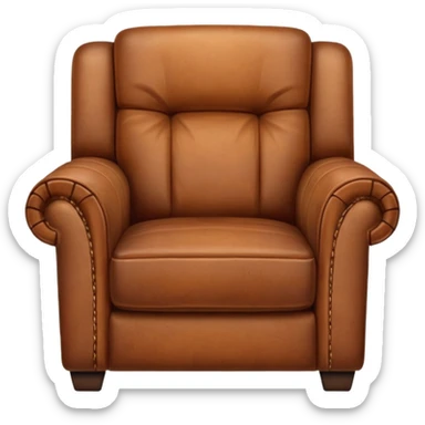 a armchair sticker