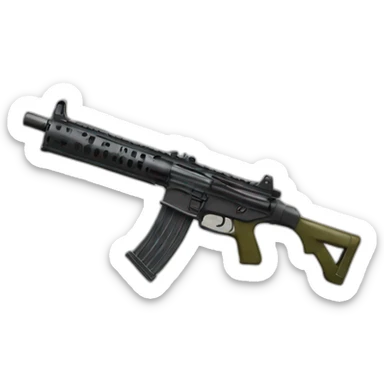 Guns military sticker