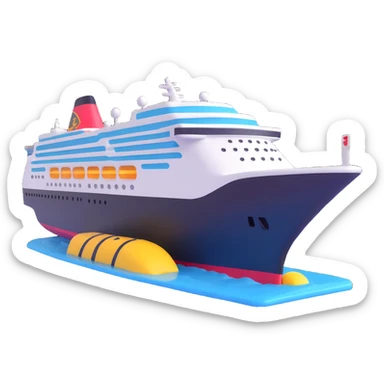 cruise ship sticker