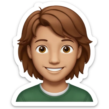 León enamorado sticker