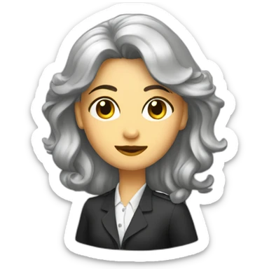 Secrétaire musicienne sticker