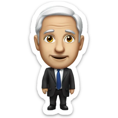 Benjamin Prime Minister of Israel sticker