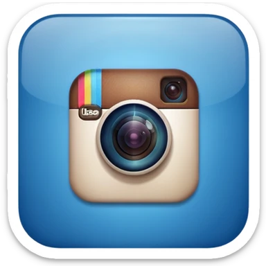 Instagram logo sticker