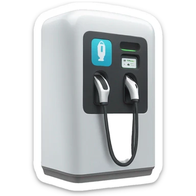 Ev charger station  sticker